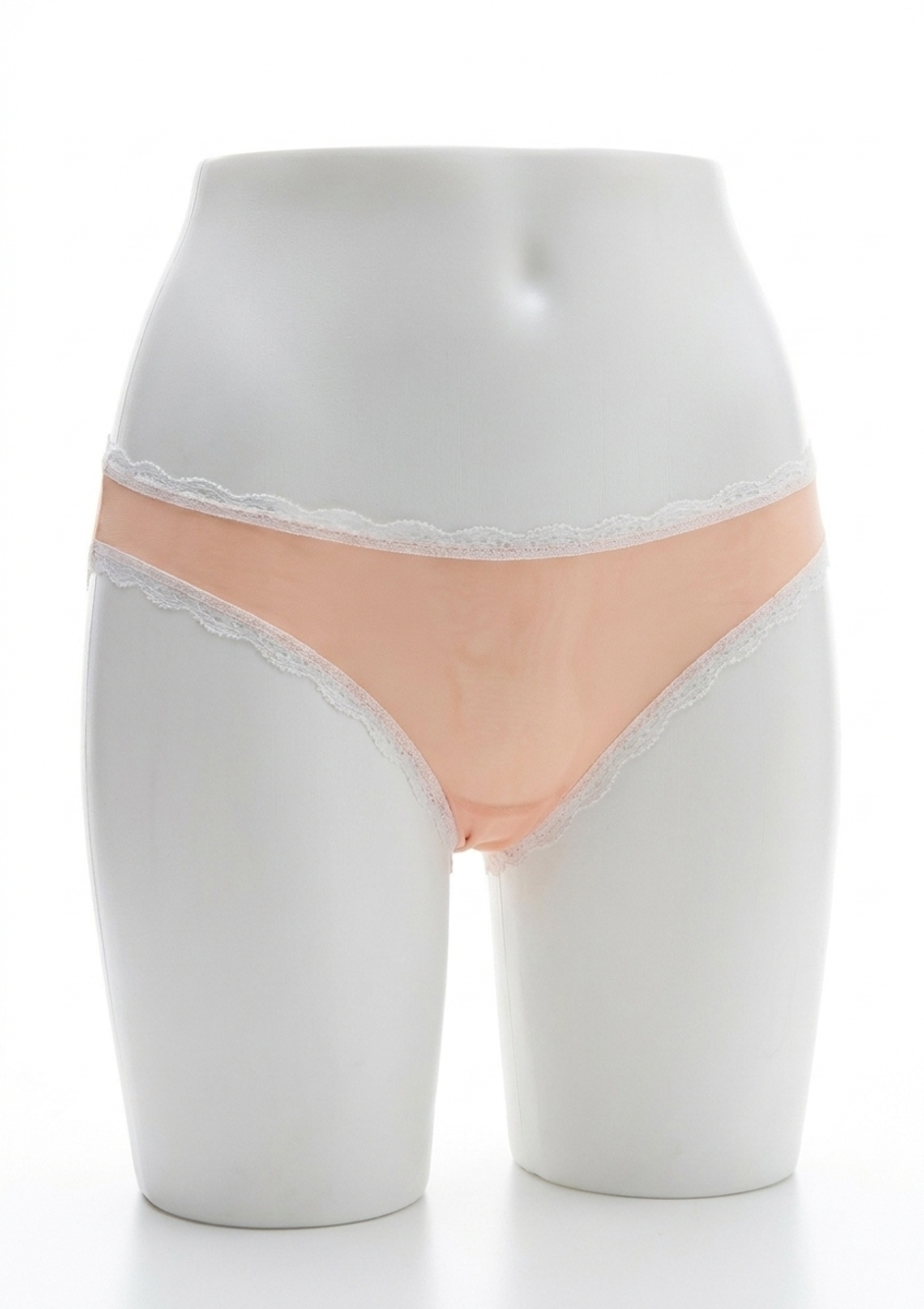 NEW WACOAL inspired eyelet bikini bottom in rose smoke